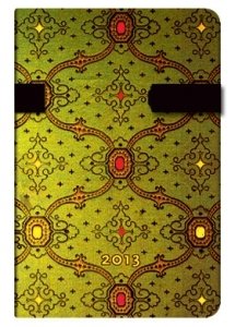 2013 French Ornate Vert Mini Diary (Paperblanks Diaries) Office Product