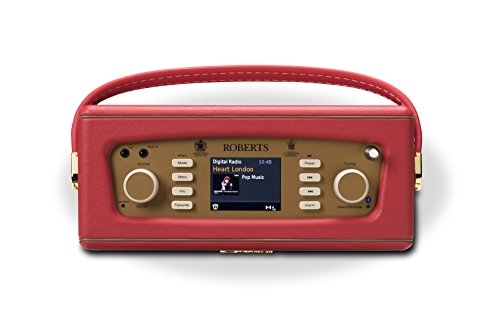 Roberts Radio Roberts Revival RD70 DAB+ Retro Digitalradio mit Bluetooth red, Rot, Deux_Places - Image 4