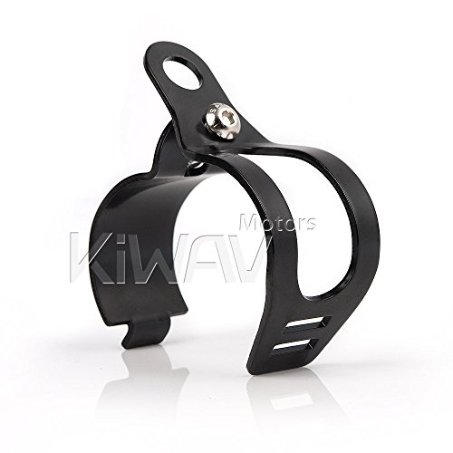 KiWAV Motorcycle Indicator turn signal Bracket Holder Black for 30~39mm fork - Thumbnail 3