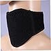 HOUDERCO Magnetic Neck Brace Self-Heating Tourmaline Support for Cervical Vertebra Protection Adjustable Neck Guard for Pain Relief and Stability Black