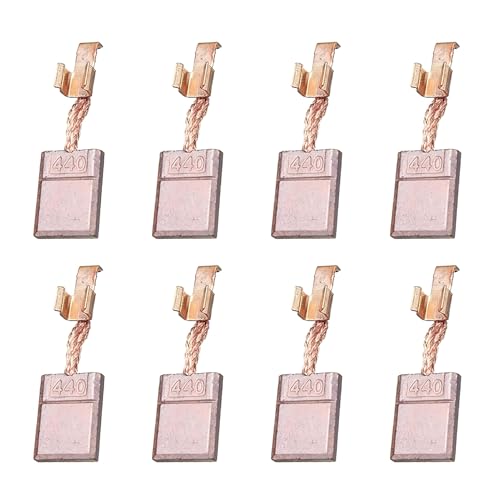 Lot de 8 Balais de Charbon 13x10x3 mm pour Outils Électriques Charbon pour Makita CB-440 CB-448...