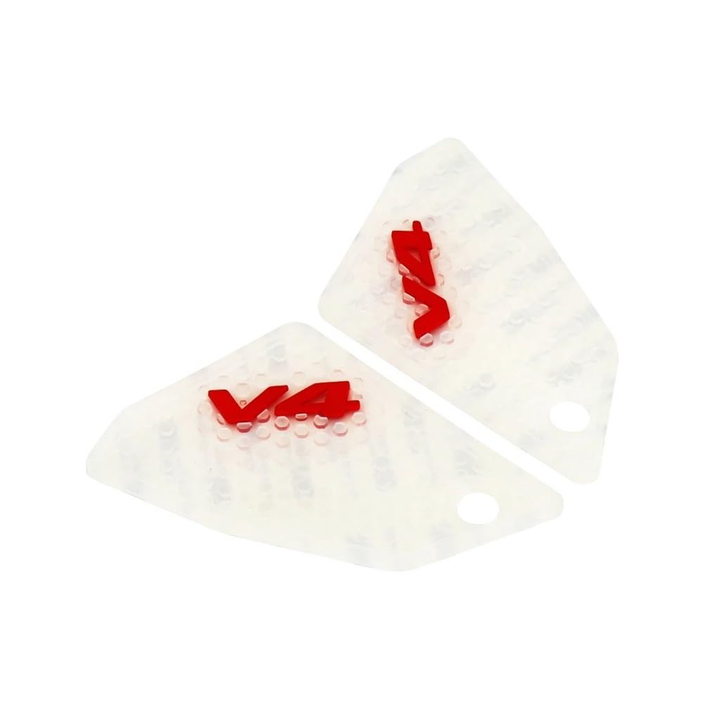 Ymyyqw Small Motorcycle Tank Pad Tank Pad Fuel Tank Grip Pads Knee Traction Modify Tank Anti-Scratch Pad For Panigale V4 For Panigale V4 Sp2 2022 2023