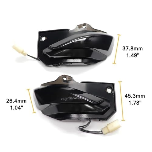Intermitentes dinámicos de espejo retrovisor lateral para Corolla Hatchback E210 2019-2021 3