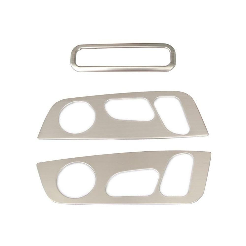 Auto Electric Seat Adjustment Sequin Trim Stickers/Fit for Skoda Superb 3 2016-2020 Interior Styling Car Accessories (Color : OneColor)
