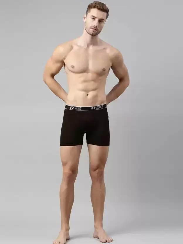 Image of Dixcy Scott Men Cotton Trunks (Color & Print May Vary)