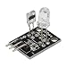 Fielect KY-039 5V Finger Heartbeat Sensor Sensor Detector Module for Arduino Finger Detection Heartbeat Sensor Module 1Pcs