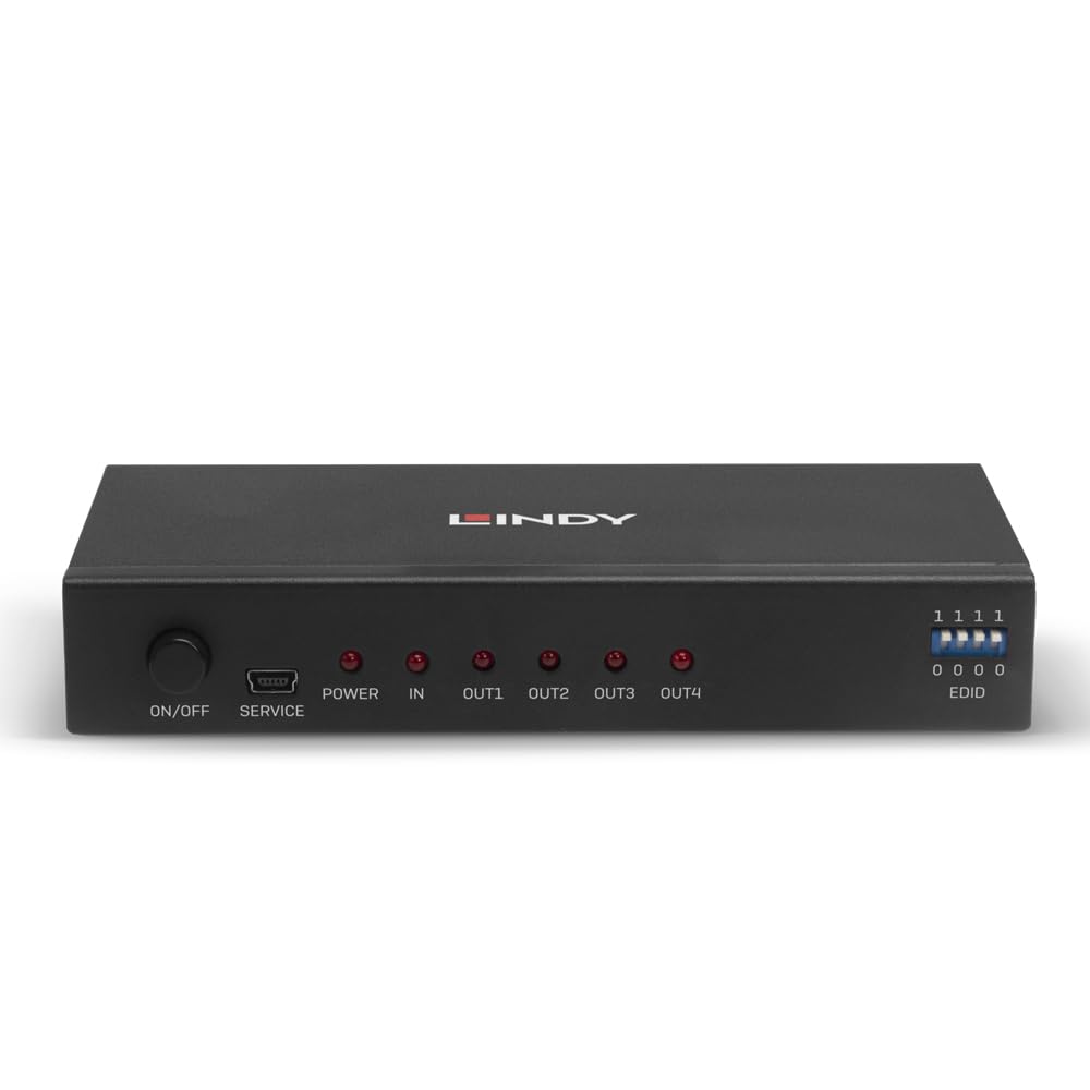Lindy 38159 Splitter HDMI 4K 2160P30 3D, 4 Porte