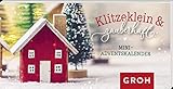  Klitzeklein & zauberhaft: Mini-Adventskalender  Weihnachtsstimmung im niedlichen Mini-Format  24 liebevolle Botschaften  auch als Geschenkanhänger nutzbar