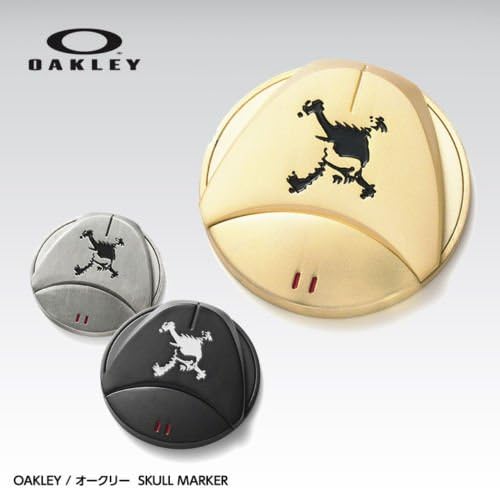 Skull Golf Marker Oakley 2015 Model Color:Jet Black