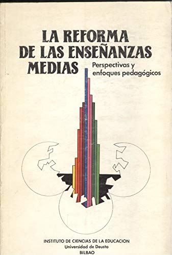 Portada de Reforma de las enseÑanzas medias, la