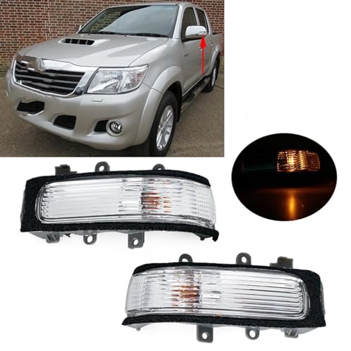 Evita multas con la luz intermitente de espejo retrovisor coche Hilux 2013 2