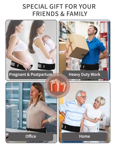 Image of Sacroiliac SI Joint Hip Belt lower Back Pain for Women & Men(Regular M /L）