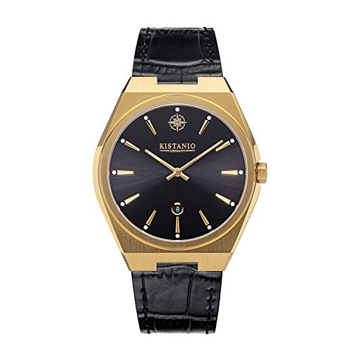 Kistanio Milano GO-BK-L-BK - Reloj de pulsera Cover