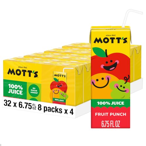 Mott's 100 Percent Fruit Punch Juice, 6.75 fl...