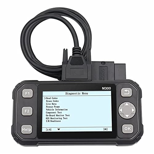 Escáner de diagnóstico OBD2 M300 lector de códigos de error de motor en 10 idiomas 2