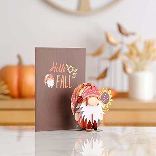 Lovepop Fall Gnome Pop-Up Card – Fall Card – Handcrafted 3D Pop-Up Greeting Card – Autumn Card, Thanksgiving Card, 5 X 7” #TOP1