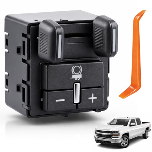 Dacall Trailer Brake Control Switch Fit for Chevy Chevrolet Colorado, Silverado (2014-2021), Tahoe, Suburban & GMC Sierra, Yukon, Canyon, Replaces 84108373, 23145874