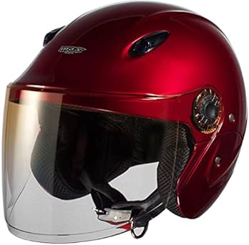 グレー ヘルメット 赤いパッチ付き NEORIDERS ネオライダース バイク ヘルメット フルフェイス MA67