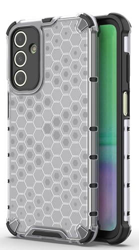 Image of Glasgow Back Case Cover Compatible with [ Samsung Galaxy F15 5G ] (Stylish Design) - Transparent