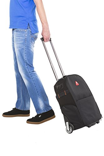 Vivitar Series 1 Trolley Dslr Camera Backpack Case With Wheels (Black) #TOP1