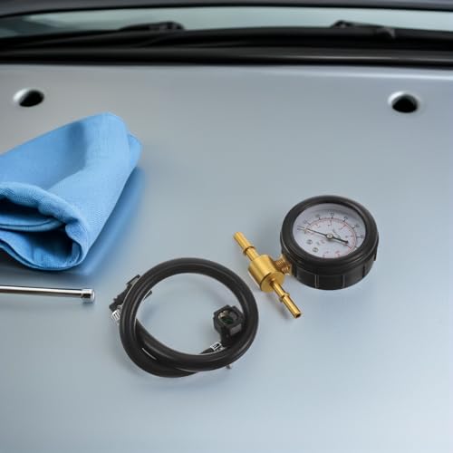 Comprobador de presión de combustible Zerodeko con manómetro para sistemas de inyección de vehículos 6