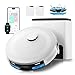 LEFANT M2 Plus Saugroboter mit Mappatura, Staubsauger Roboter mit Laser-Navigation, 6000Pa, Staubsaugerroboter mit Personalisierbarer Pulizata, WiFi/App/Alexa, Weiß