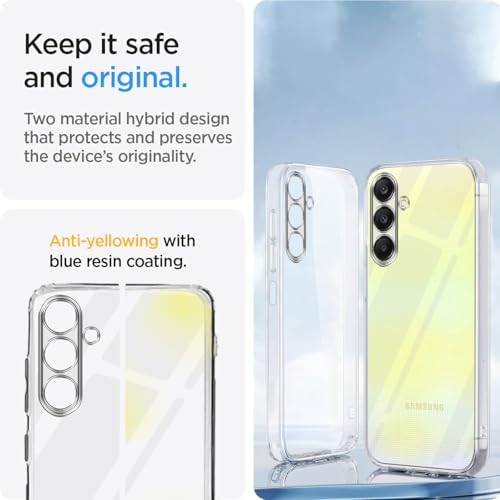 Image of Jkobi Back Cover for Samsung Galaxy A25 5G (Silicone Clear Shockproof Case with Camera Protection | Soft and Flexible | Transparent)