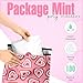 10x13 Poly Mailers – Cute Hearts – Waterproof, Tear-Resistant Shipping Bags with Adhesive Seal – 100 Pack – Package Mint