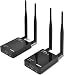 OREI Wireless HDMI Transmitter Extender Receiver HDbitT Supports Full HD 1080P with IR - Upto 600 FT