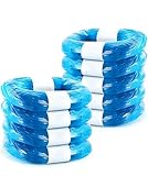 9 Stück Nachfüllpackung Nachfüllfolienringe Nachfüllbeutel Nachfüllfolie kompatibel Nachfüllkasse für Windeleimer and Katzenstreu Eimer