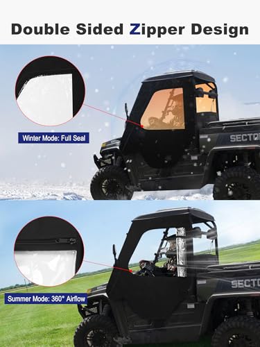 ZIDIYORUO UTV Soft Cab Enclosure