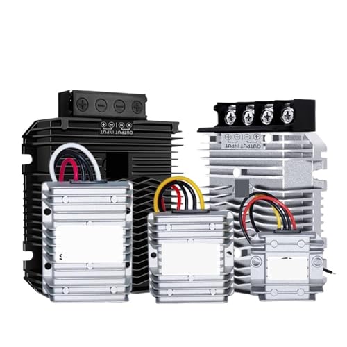 Convertisseur CC-CC étanche de 8-40V vers 13,8V 20A à haut rendement pour automobile