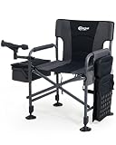 Portal Fishing Chair with Rod Holder,Folding Camping Chair
