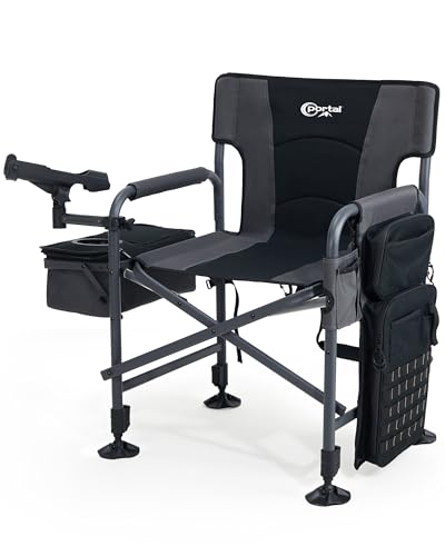 Portal Fishing Chair with Rod Holder Folding Camping Chair
