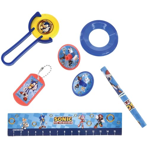 Vibrant Multicolor Sonic Mega Value Pack - 11 .25" x 8.25" (Set of 48) - Durable & Fun Entertainment Set - Perfect for All Ages