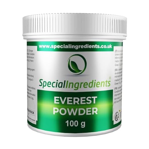 Special Ingredients Everest Powder 100 g - Ersatz für Titandioxid, Verwendung in Saucen, Milchprodukten, Desserts, Eiscreme und beim Backen, Vegan, Glutenfrei & GVO-Frei - Premium-Qualität