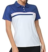 Little Beauty Women's Golf Polo T Shirts Short Sleeve Collared Lightweight Athletic Print Tennis ...