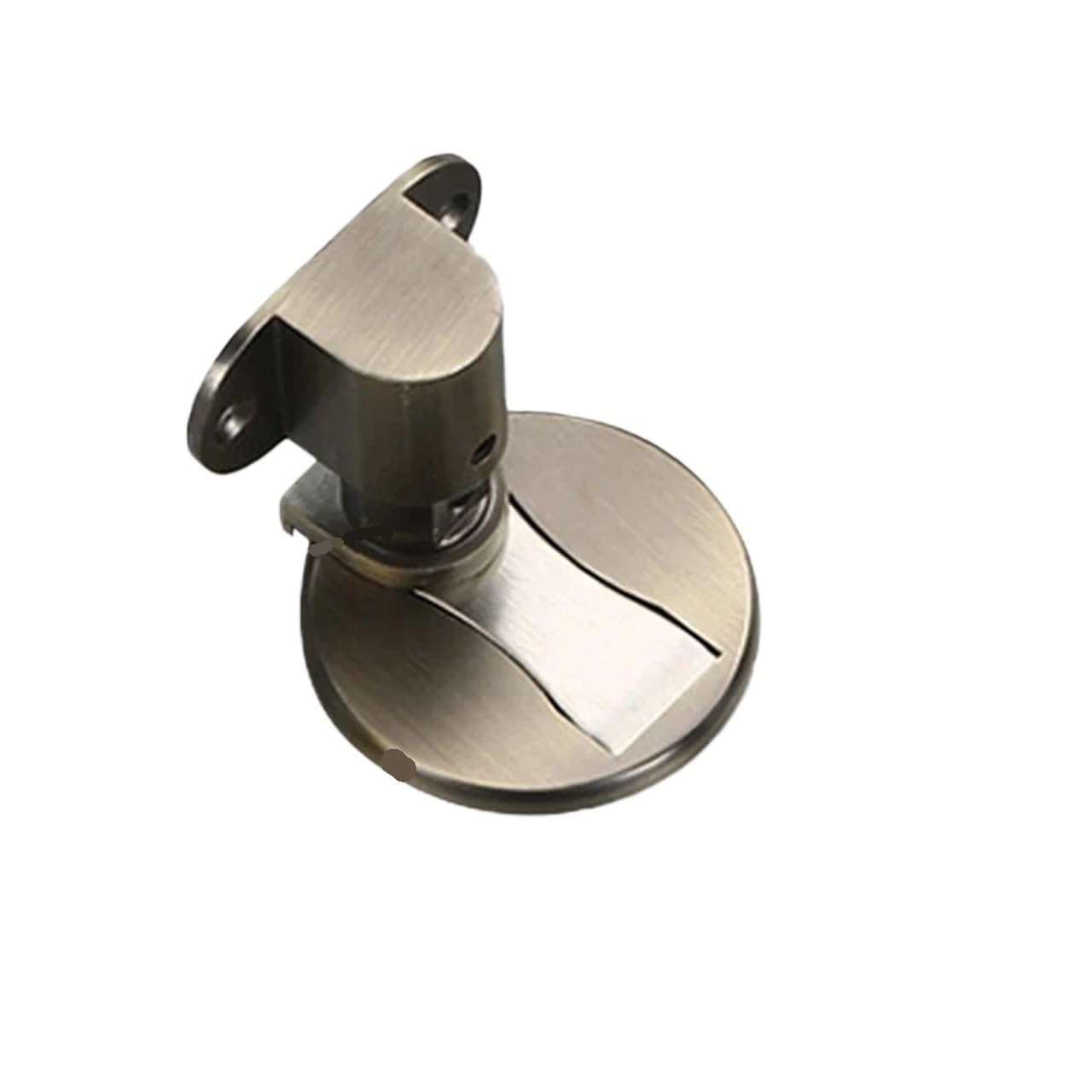2 pezzi fermaporta senza punzone automatico da pavimento raccordi for mobili tappo oro nero grigio for porta antivento per Tutti i Pavimenti Duri(B-GREEN BRONZE)