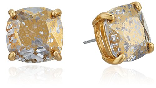 kate spade new york Small Square Gold Patina Stud Earrings