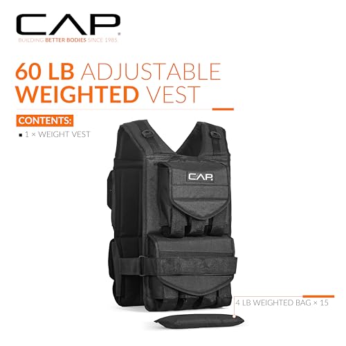 CAP Barbell Adjustable Weighted Vest | Various Sizes