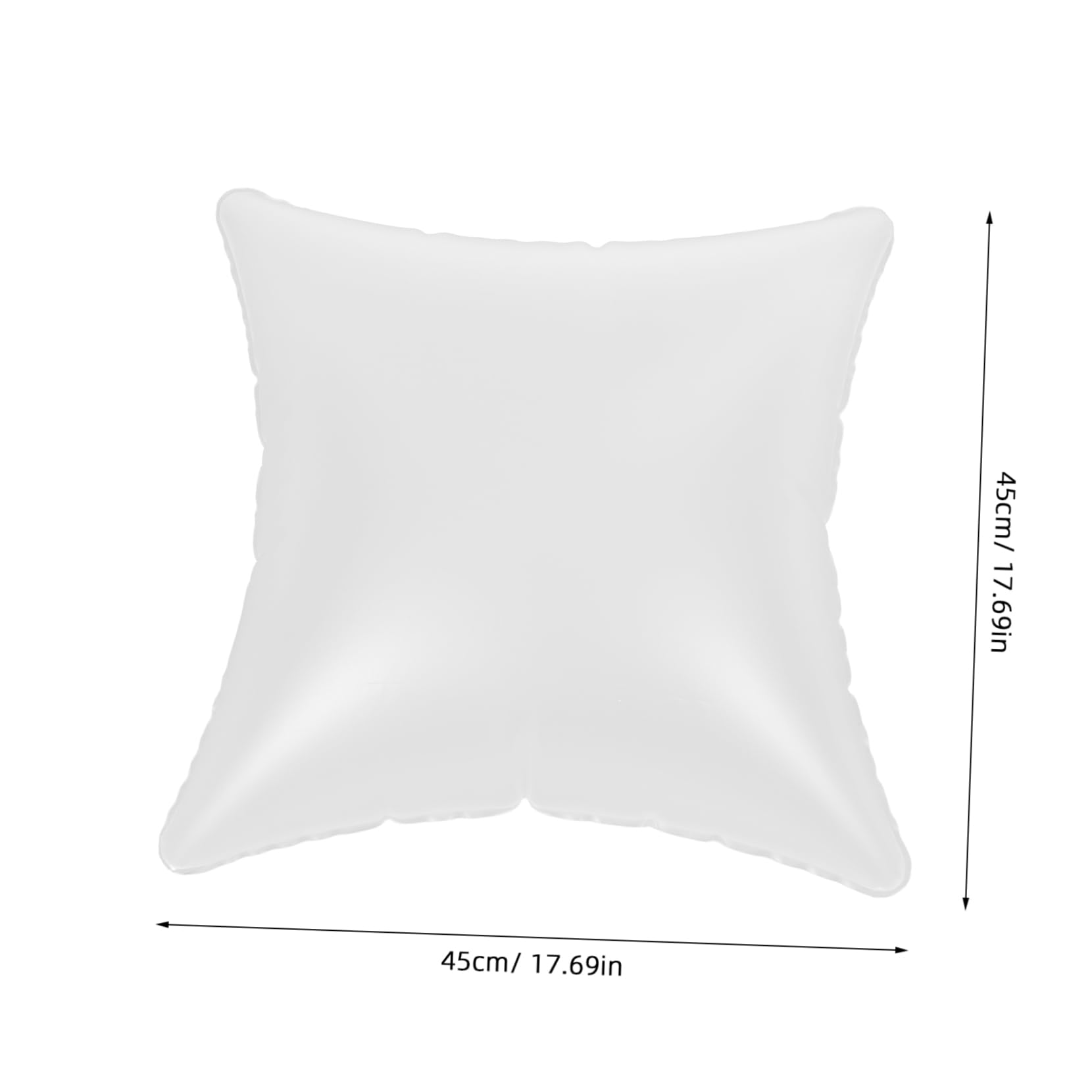 ABOOFAN Inflatable Pillow Insert Outdoor Pillow for Camping Comfortable Camping Cushion PVC Material Easy to Adjust Height