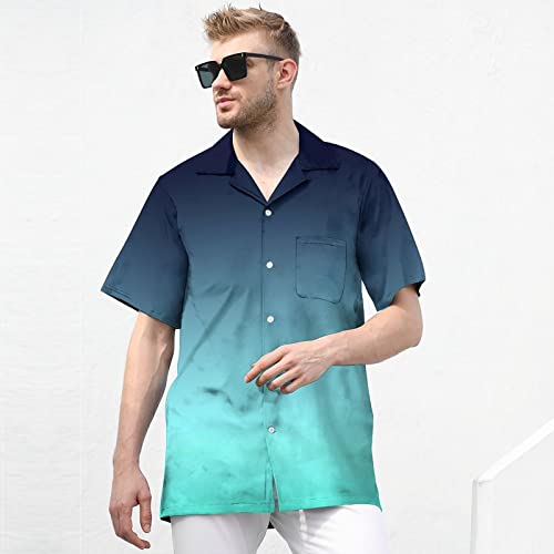 Mens Hawaiian Shirt Casual Button Down Shirts Party Shirt Short Sleeve Button Up Shirt3