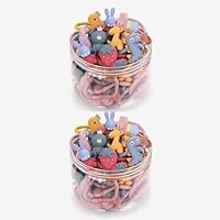 Amazon.co.jp: ベビー女児用髪ゴム 女の子 ヘアゴム フルーツヘアゴム