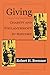 Giving: Charity and Philanthropy in History
