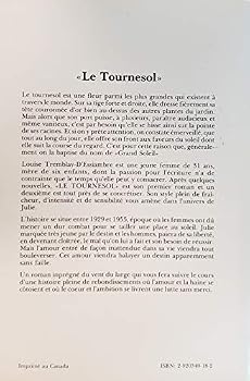 Paperback Le tournesol: Roman (French Edition) [French] Book