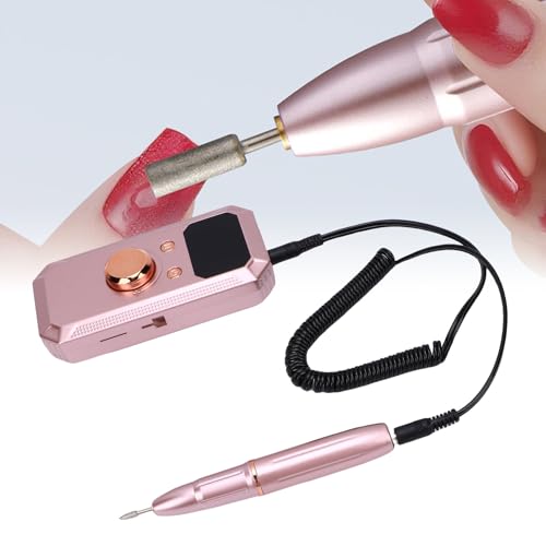Perceuse à ongles électrique portable lime à ongles 32 vitesses LED - 2