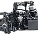 FullfunRC 1/10 Scale 4X4 On-Road Rolling Chassis Frame Kit - Hobby Grade RC Car Chassis for Adults, DIY Customizable RC Car Frame (Electric Parts Not Included)