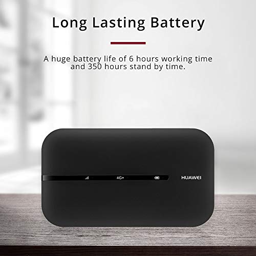HUAWEI E5783B-230 Hotspot LTE Mobile Wi-Fi Super Fast 4G, tot 300 Mbit/s, zwart - Afbeelding 6