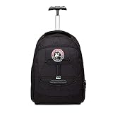 Bolsillos útiles: bolso principal, compartimento para computadora a prueba de golpes, 2 bolsillos interiores, bolsillo frontal, bolsillo con cremallera, 2 bolsillos laterales, perfecto para equipaje, bolsos escolares para hombres y mujeres, bolsos de fin de semana, bolsos de picnic y bolsos de viaje