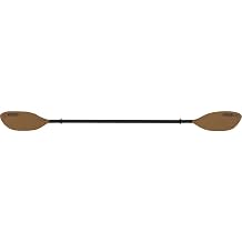 Werner Tybee Hooked Adjustable Fiberglass-Reinforced Kayak Fishing Paddle-Brown-240-260cm